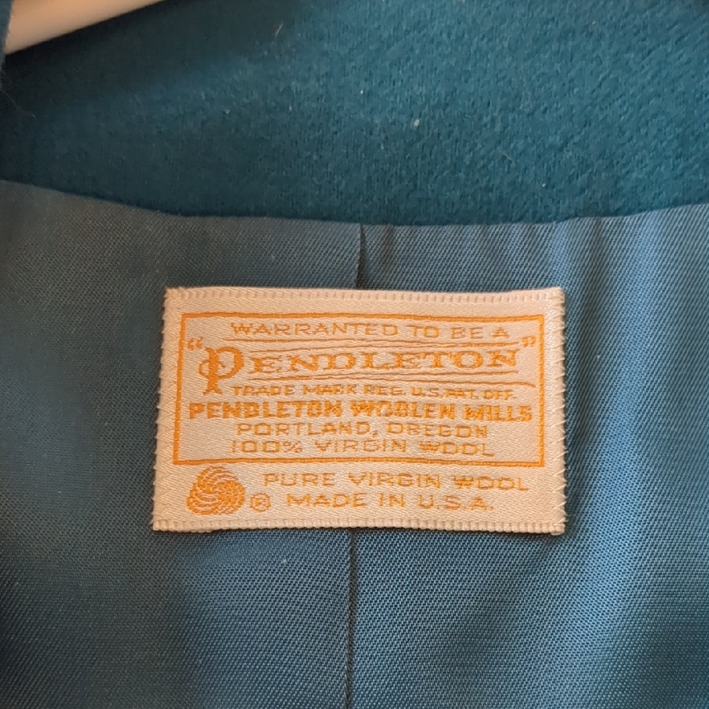 Pendleton Teal Blazer - image 3
